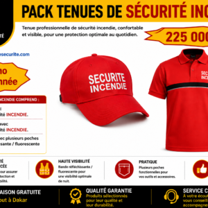 Pack tenues de sécurité incendie