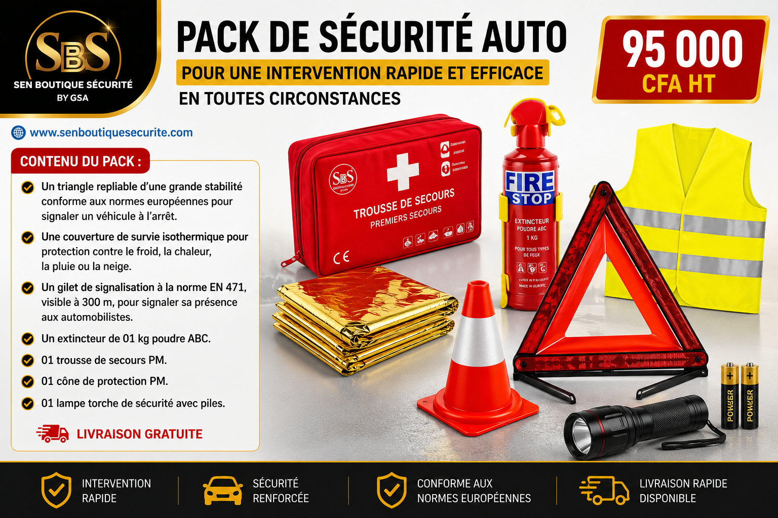 Pack Sécurité Auto