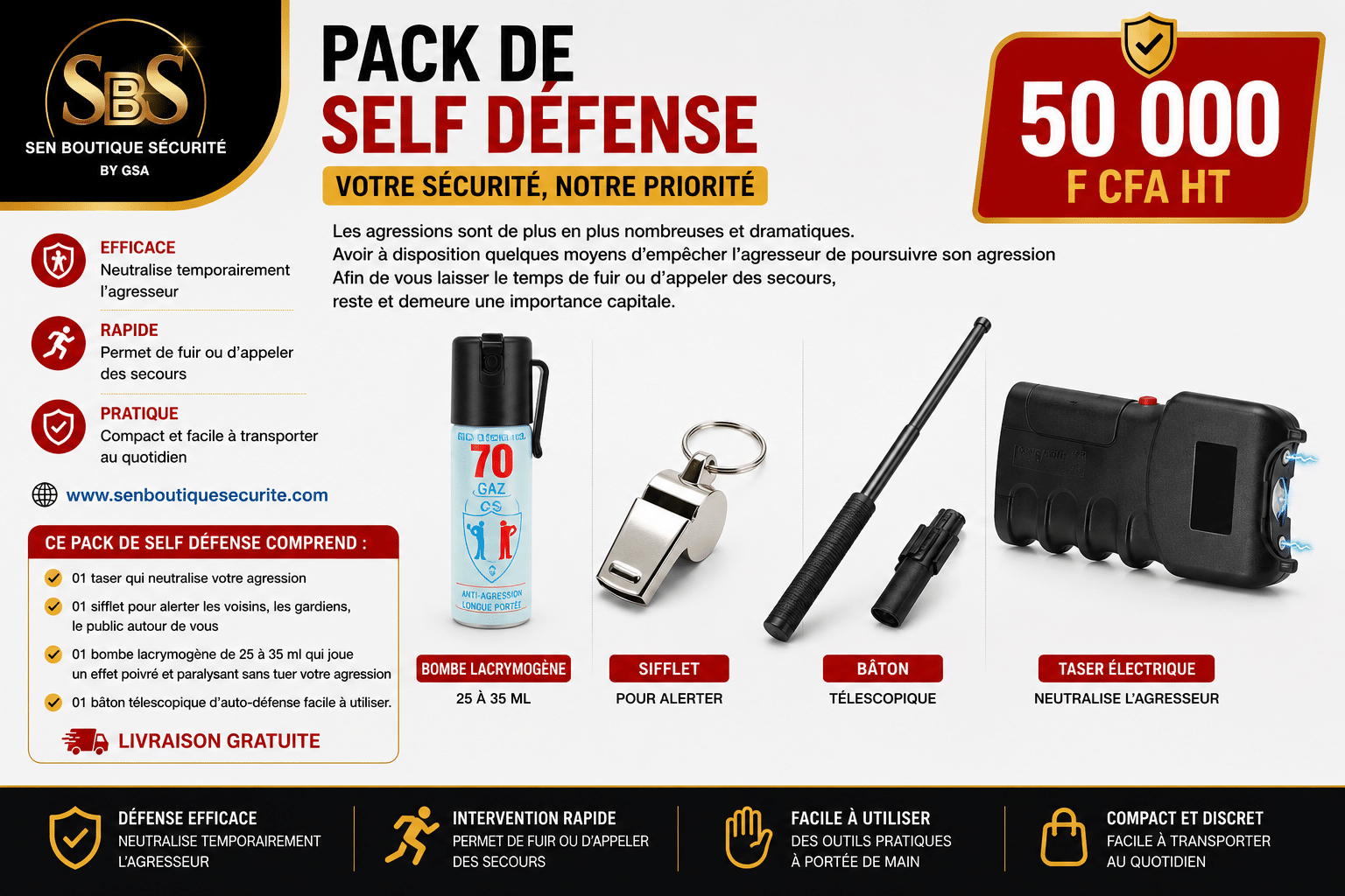 Pack self Défense
