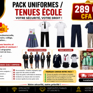 Pack uniformes tenues école